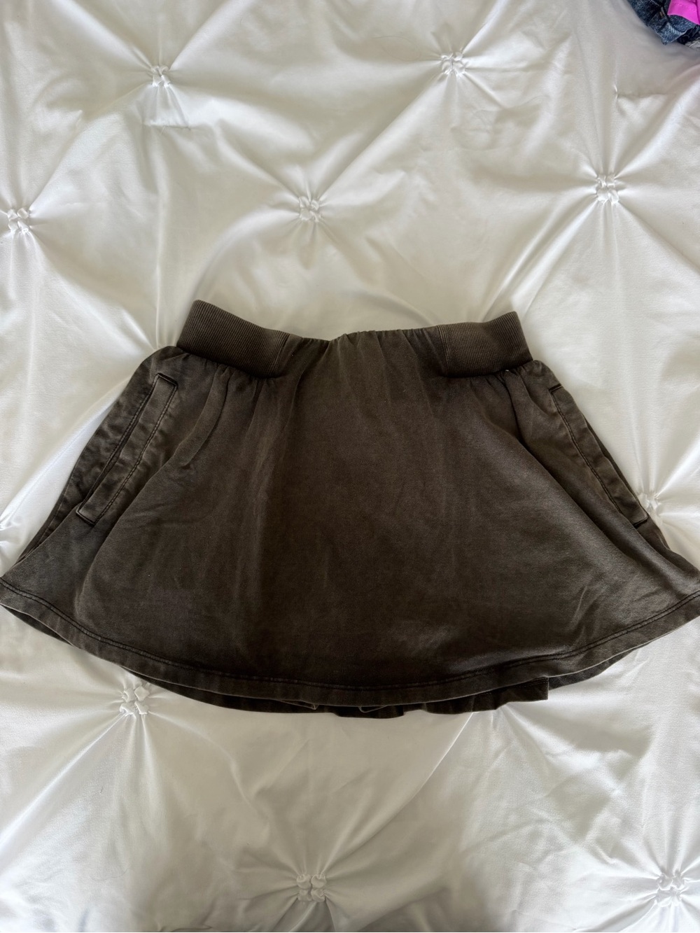FP Movement by Free People Grey Mini Skort